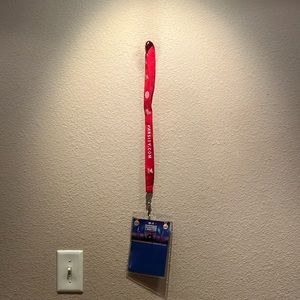 Varsity UCA UDA 2024 Red Lanyard - College Nationals Cheer Dance